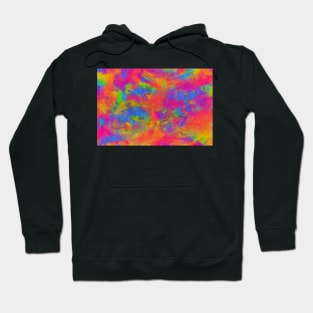 Colourful Random abstract background pattern Hoodie